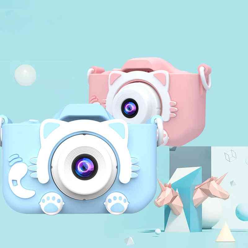 Children's Camera Toy, Cute Rechargeable Digital Mini Screen Baby Educational Toys