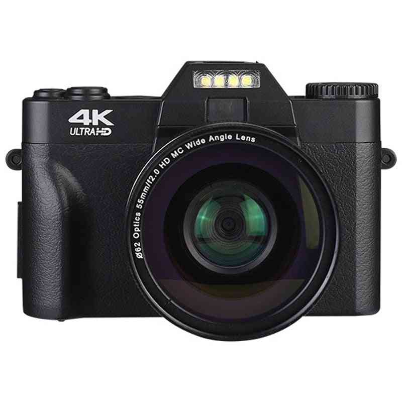 Fotocamera digitale professionale, videocamera, fotocamere selfie portatili con zoom digitale portatile wifi uhd