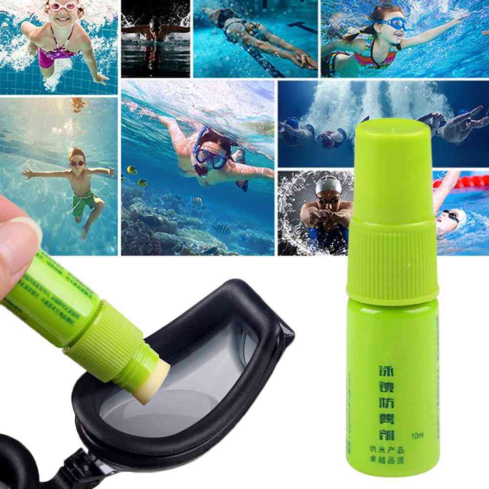 Anti-tågespray til briller og defogger, beskyttelsesbriller, svømning, dykningstilbehør