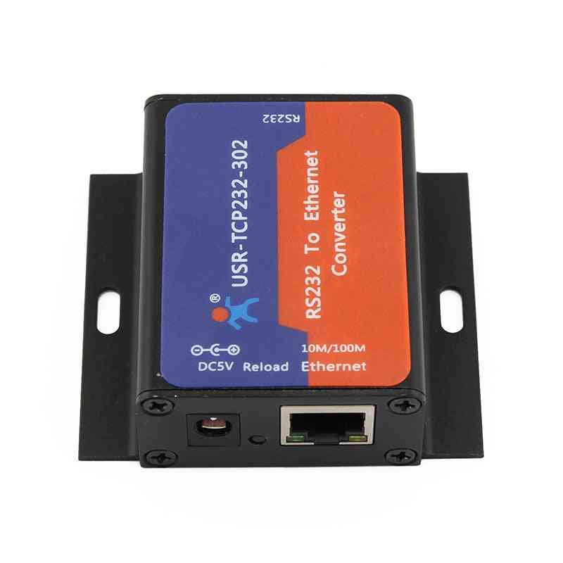 Usr-tcp232-302 Rs232 To Tcp Ip Converter, Serial Ethernet Support