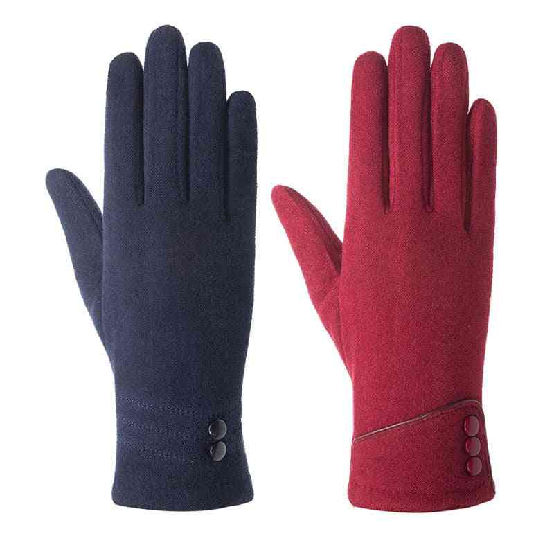 Women Autumn Winter Sports Fitness Cycling Gloves