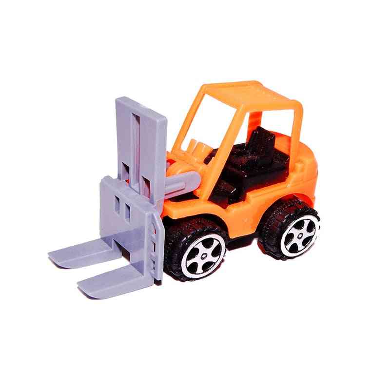 Plastic Rally Return Car Toy, Children City Engineering Vehicle Model For Truck Loaders