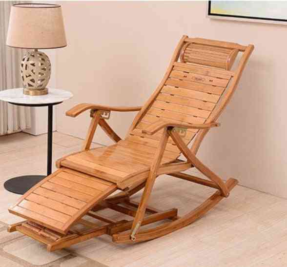 Mechanical Bamboo Rocking Chair