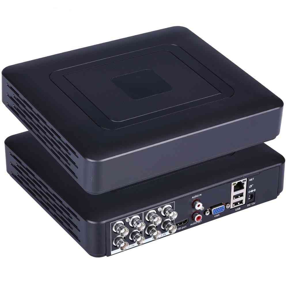 5-i-1 cctv dvr, 8ch 1080n tvi, cvi, ahd-nh, hybrid digital, videoopptaker