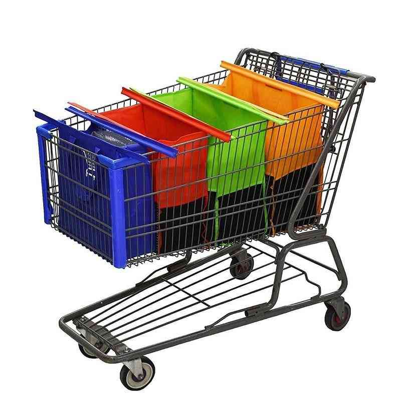 Foldable Reusable Grocery Shopping Cart