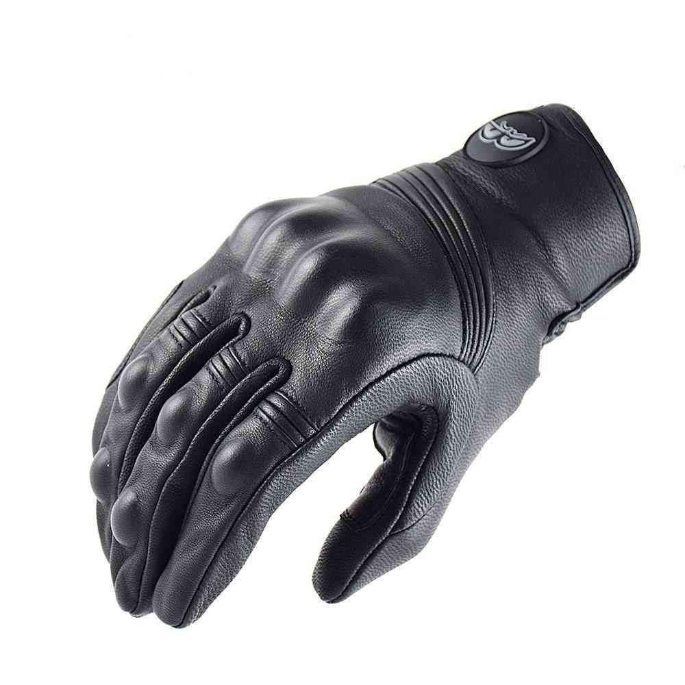 Berik gants de moto en cuir hommes moto racing -gants