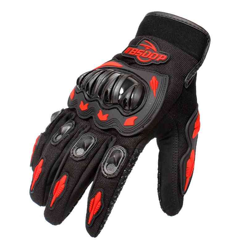 Gants de moto respirants gants de course à doigt complet protection pour sports de plein air équitation cross gants de vélo de saleté guantes moto