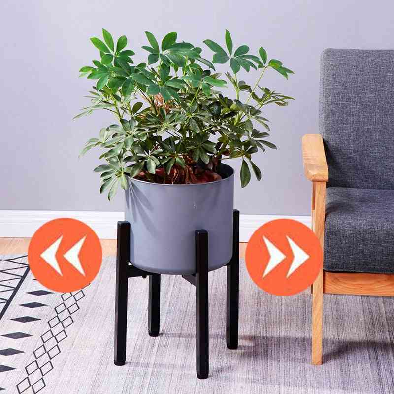 Metal Plant Stand With Adjustable Width For Corner Display