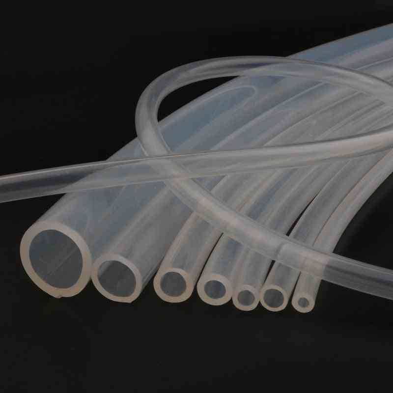 Silicone Tube 2~21mm Clear Transparent Hose, Flexible Rubber Pipe
