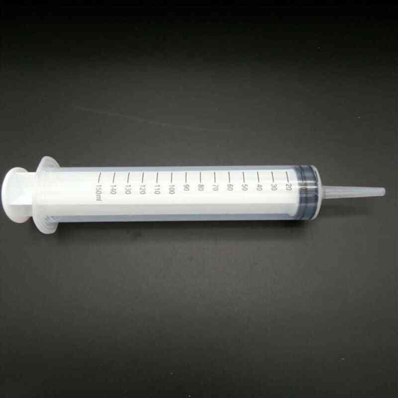 Large Plastic Syringe, Transparent Tube For Nutrition Measurement, Easy To Use.