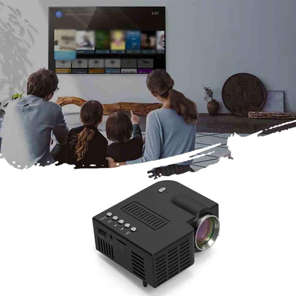 Portable Wired Same Screen 1080p Full Hd Media Player Lcd Projector