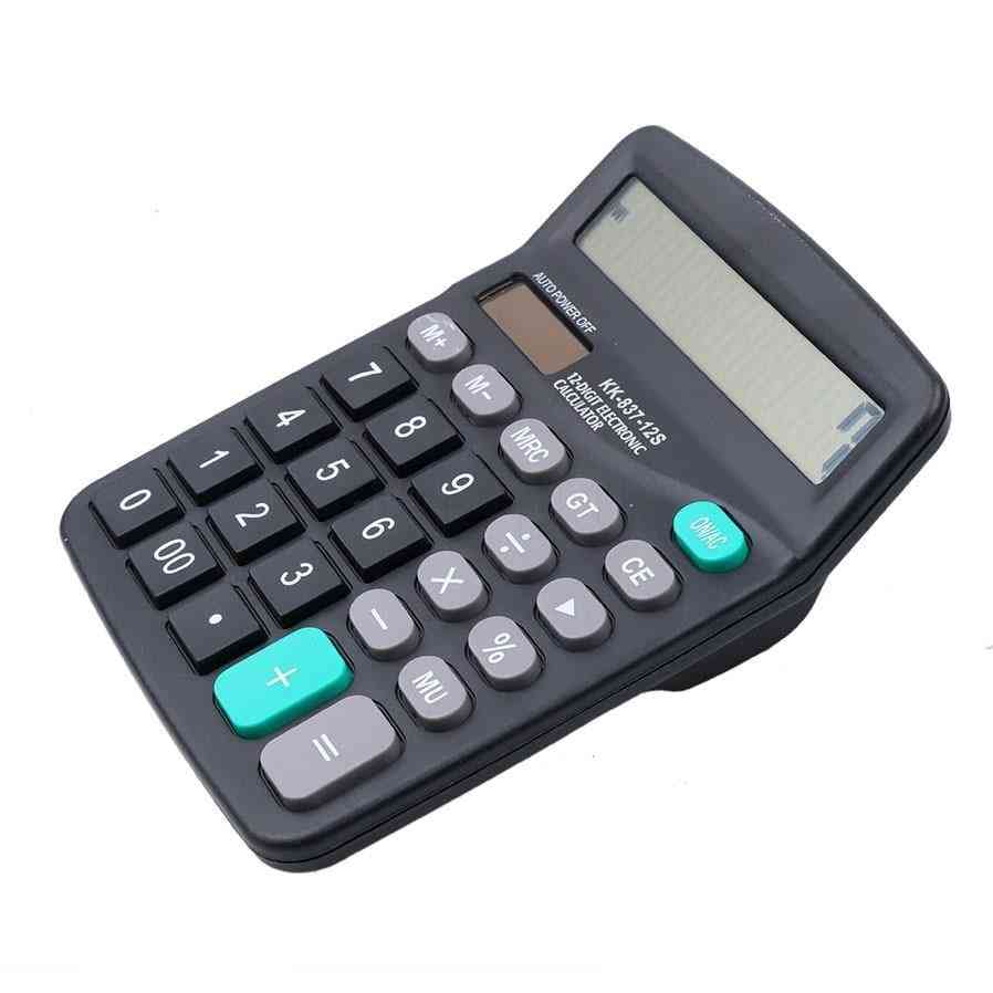 Prenosná kancelárska elektronická kalkulačka 2 v 1