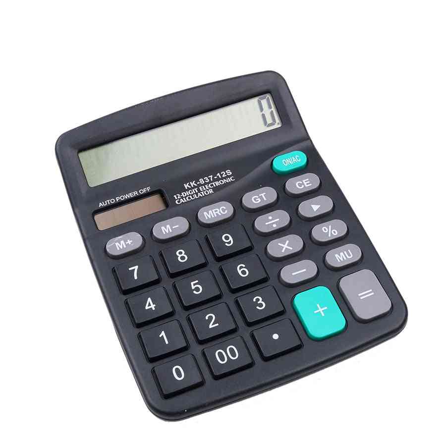 Prenosná kancelárska elektronická kalkulačka 2 v 1