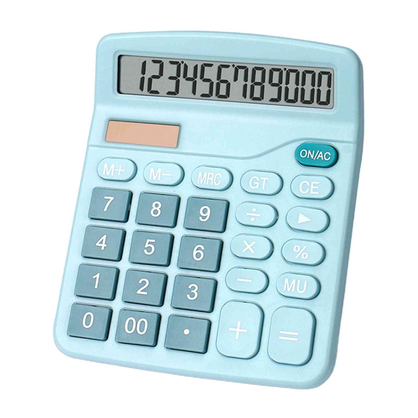Calcolatrice da tavolo elettronica a grande schermo a 12 cifre