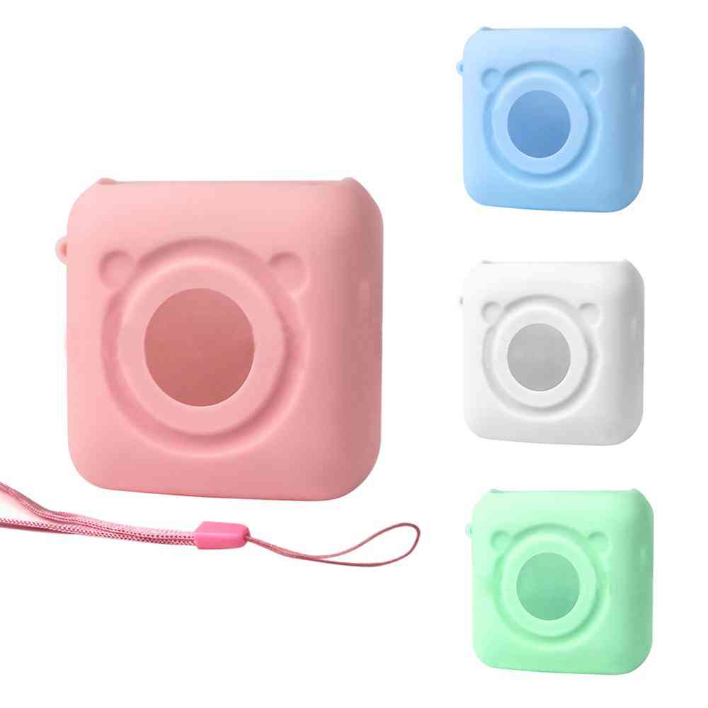Soft Silicone Case Cover With Strap