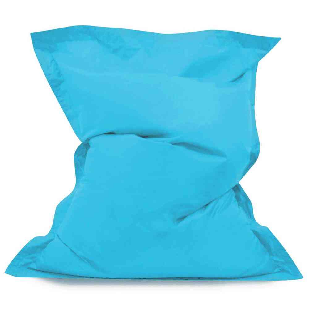 Square Beanbag Sofa Cover Chairs Without Filler Waterproof