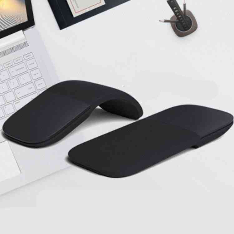 Mouse per computer touch ad arco ergonomico wireless pieghevole bluetooth microsoft surface