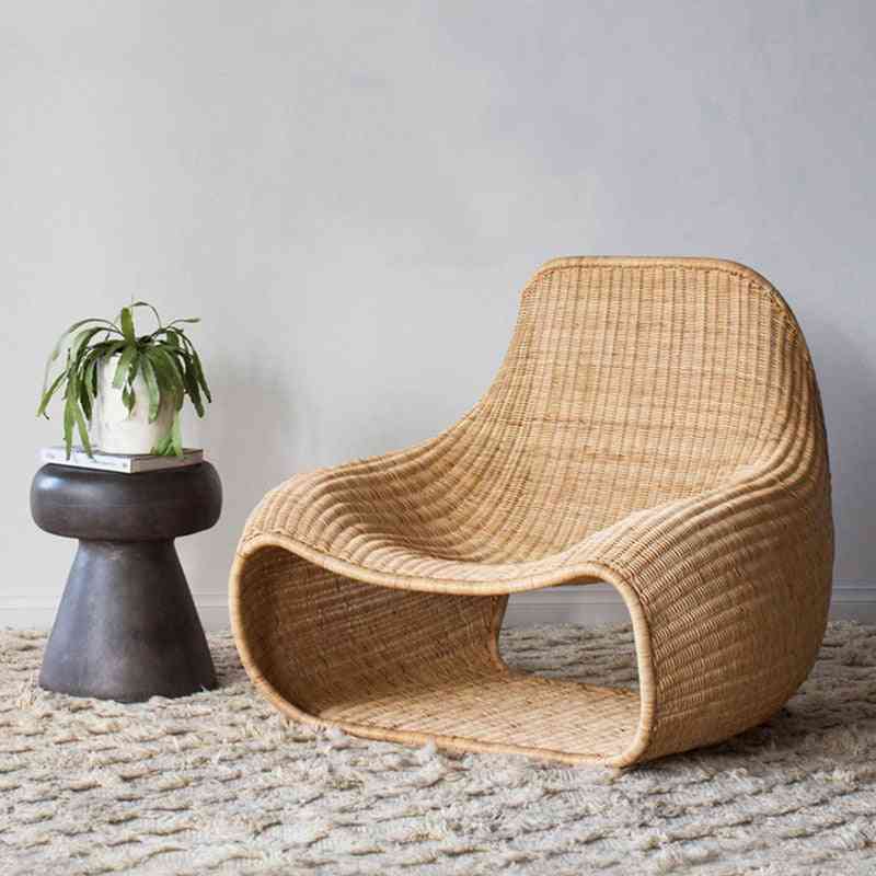 Creative Outdoor Indoor Rattan Nordic Sofa, Chair