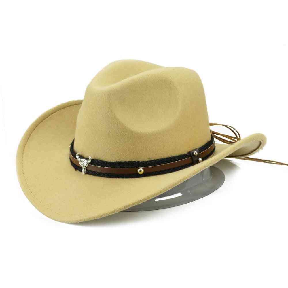 Cowboyhat, damer & mænd gentleman sombreros kasket