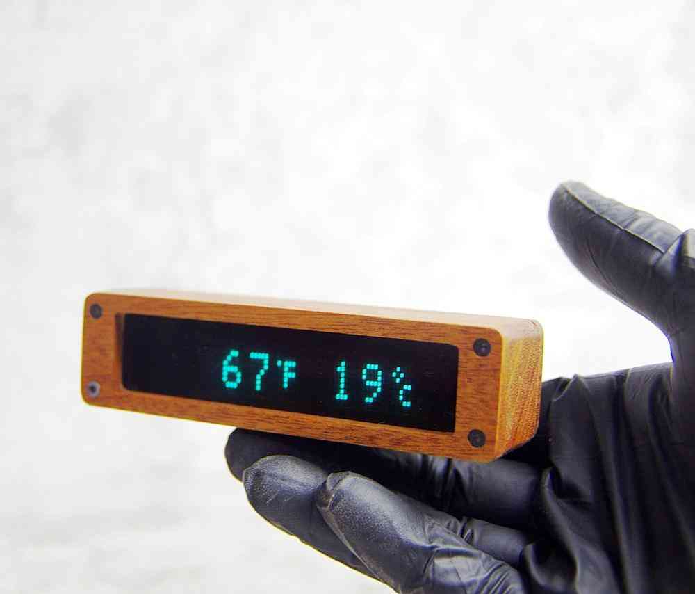 Clock, Vacuum Fluorescent Display Digital Watch