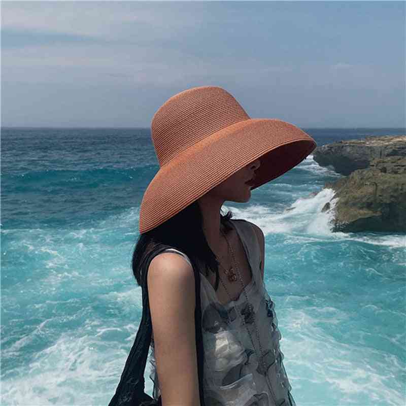 Women Summer Sun Hat, Beach Fisherman Cap