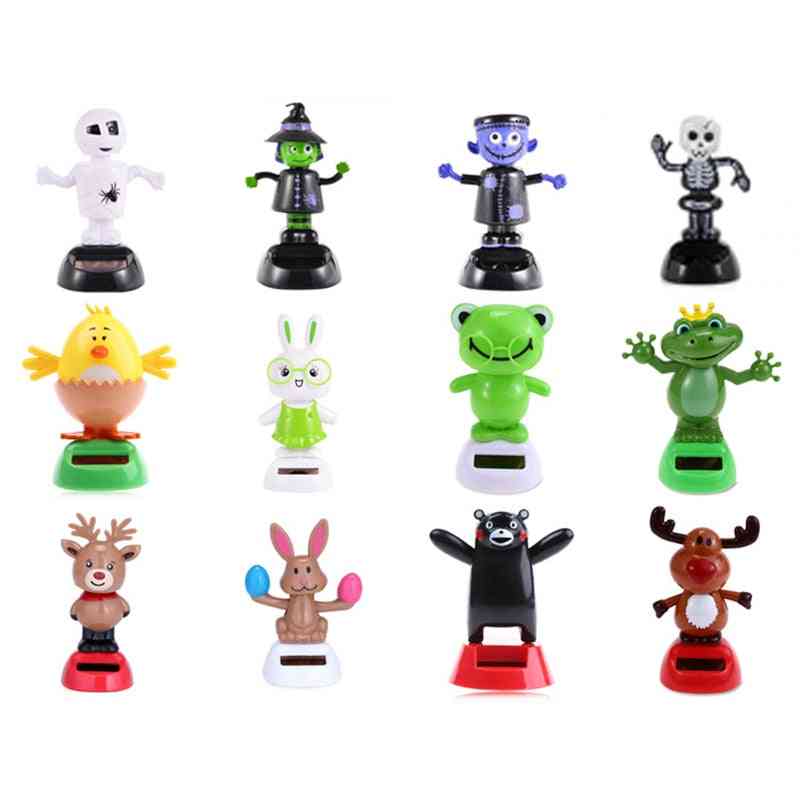 Solar Toy, Powered Dancing, Flip Flap, Swinging, Shook His Head For, Power Energy, Figure Toy