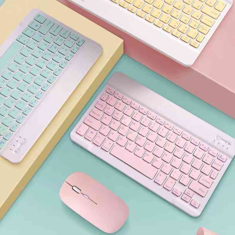 Portable Wireless Bluetooth Keyboard For Ipad, Samsung, Xiaomi, Android Tablet