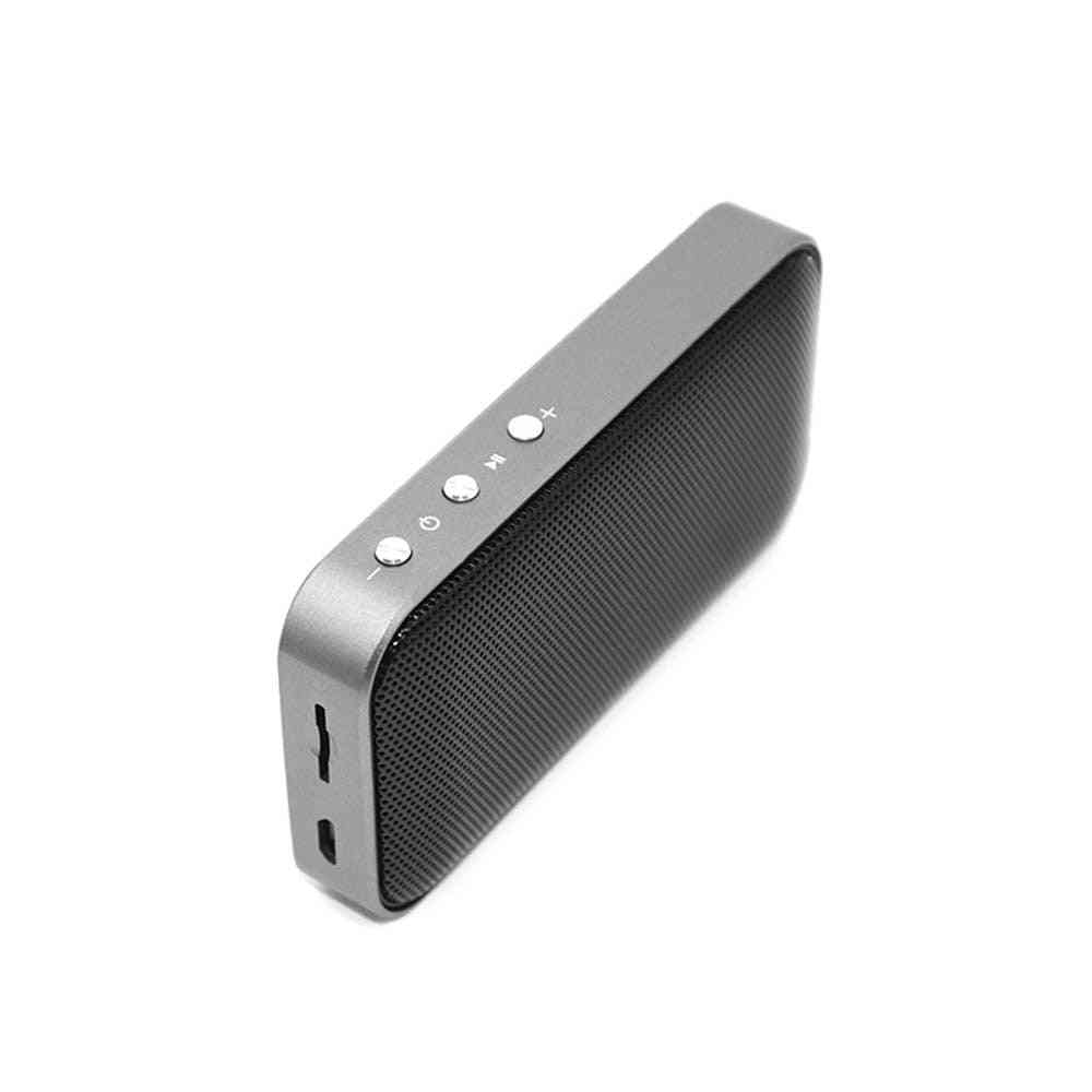 Aec portable sans fil bluetooth haut-parleur mini style boîte à musique de poche avec prise en charge du microphone carte tf