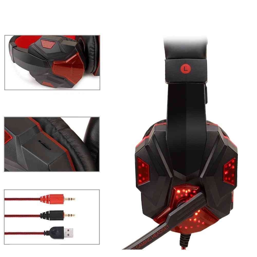 Professional Bass Stereo Gamer Wired Headphone
