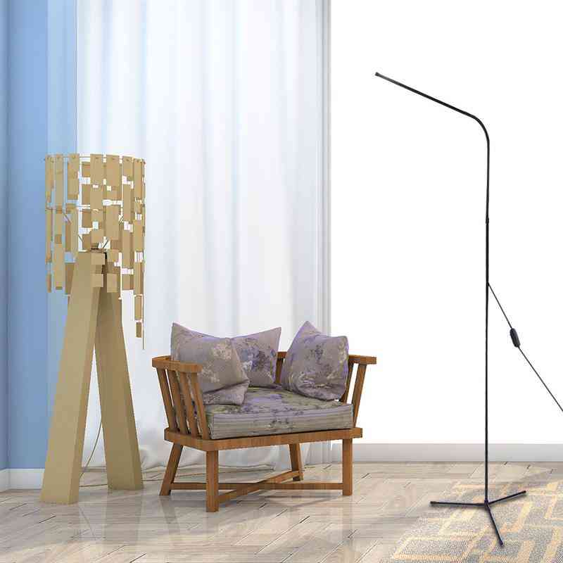 Ledet gulvlampe, nordiske stående lamper, justerbare leselamper, fleksibelt stativlys.