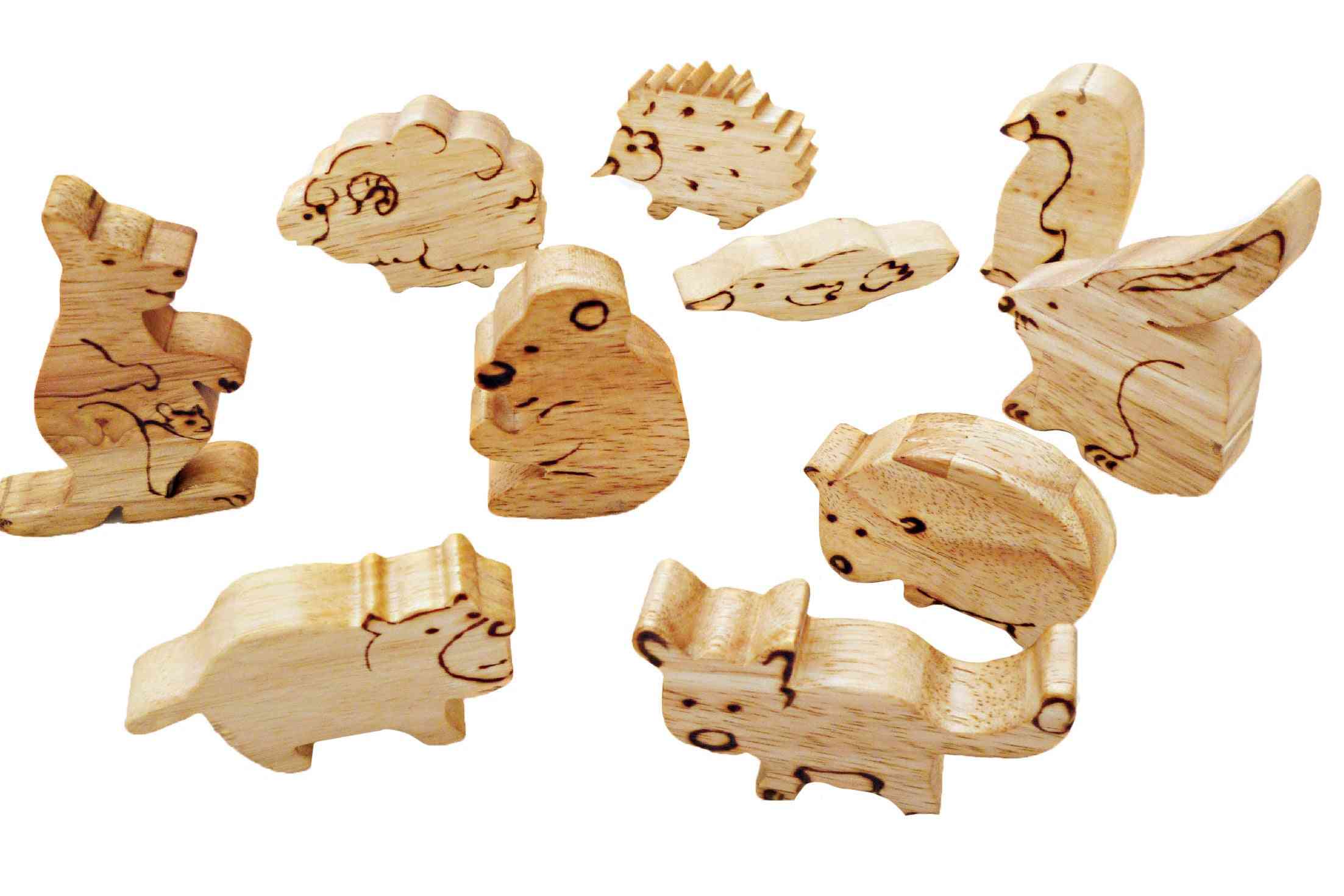 Australian Animals Set-wooden Blocks