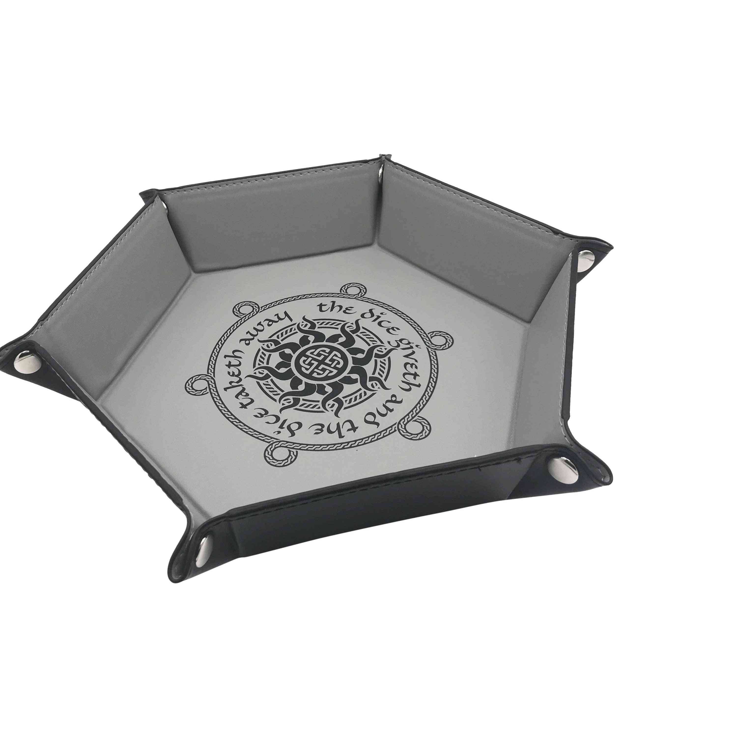 Collapsible 6 Sided Dice Tray
