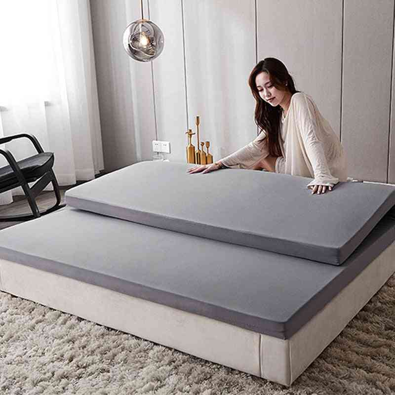 Foldable Slow Foam Thick Mattress Cover Bedspreads