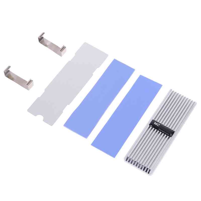 Aluminum- Heat Sink With Thermal Pad For Pc Wxtb