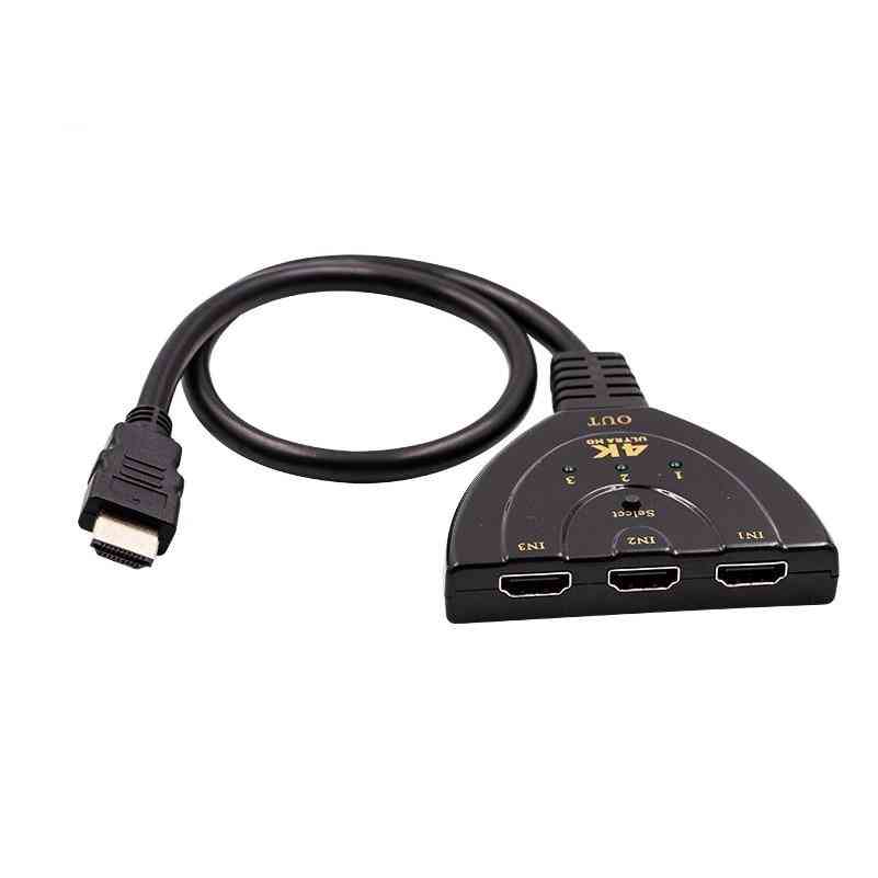 1080p 3 In 1 Out Port Hub Hdmi Splitter