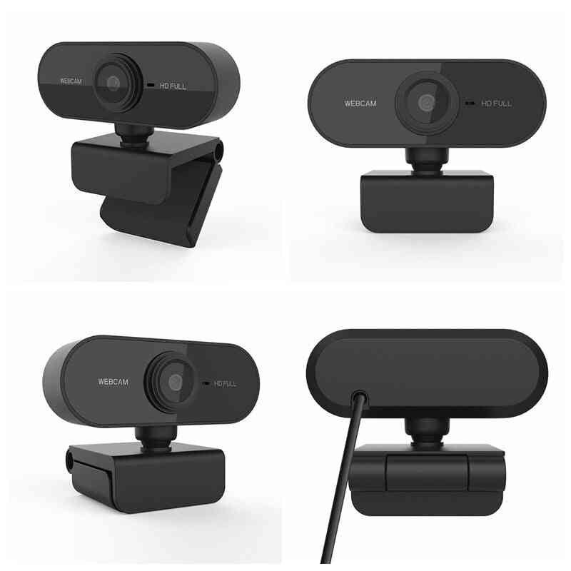 Webcam full hd 1080p avec mise au point automatique du microphone