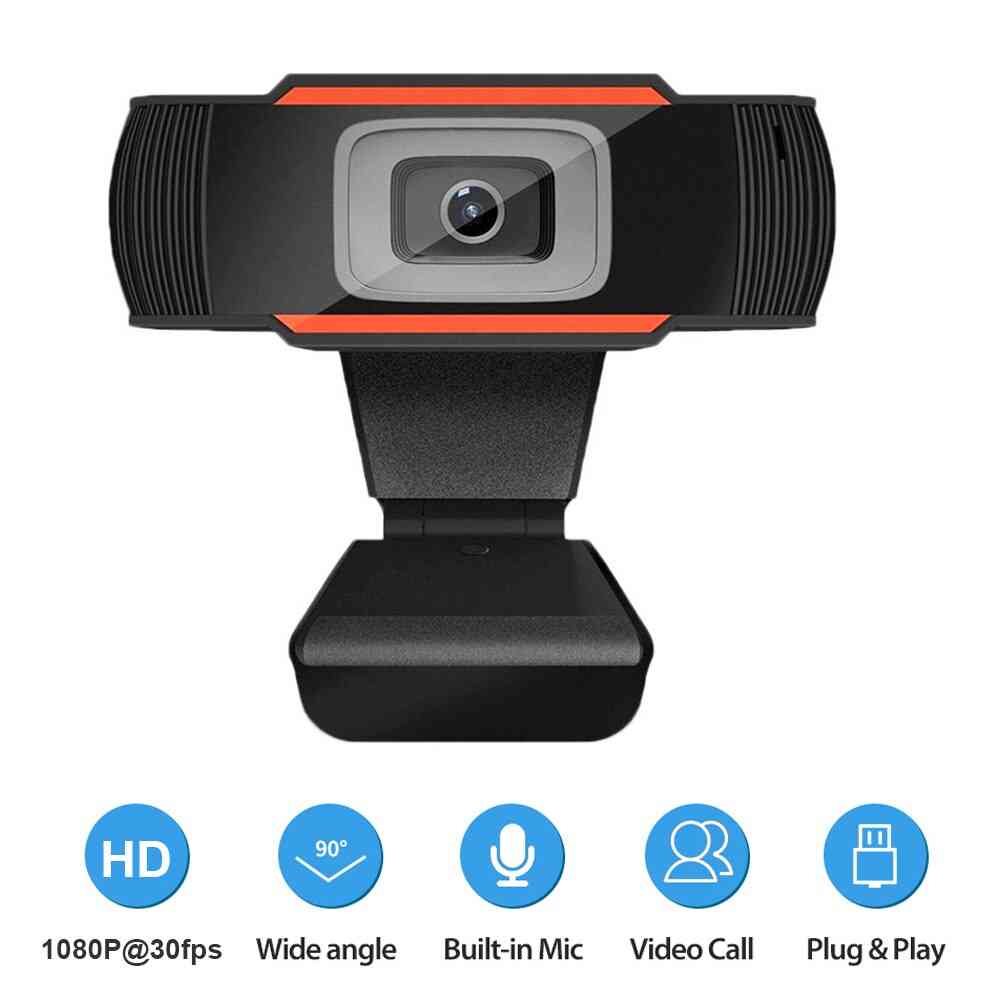 Usb počítač full hd 1080p webkamera digitálna kamera