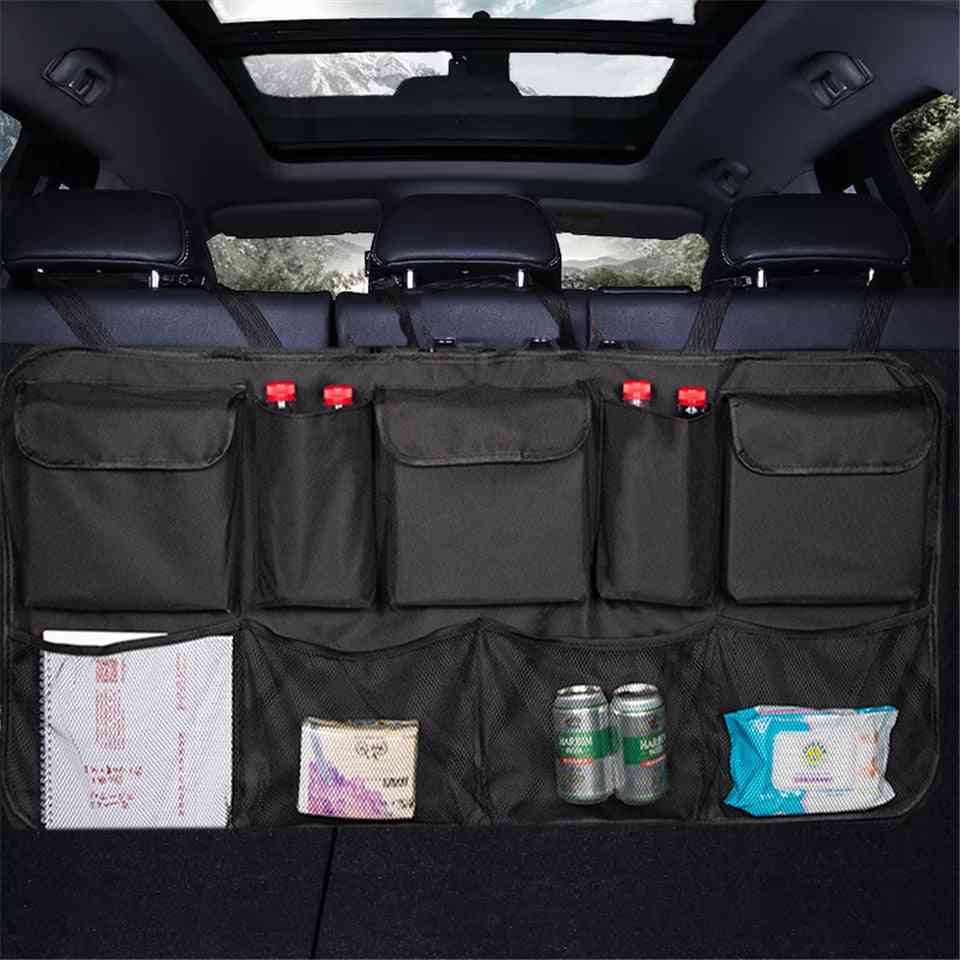 Vehicle Rear Seat Storage Bag
