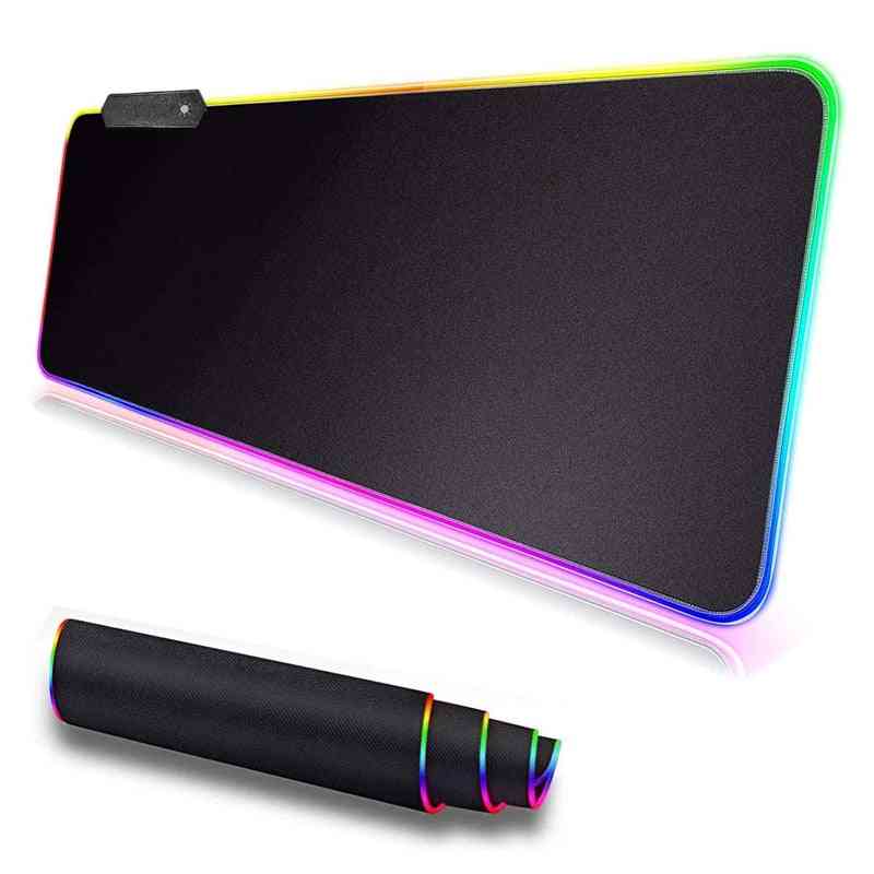 Large Luminous- Rgb Gaming Mouse Pad For Pc Computer