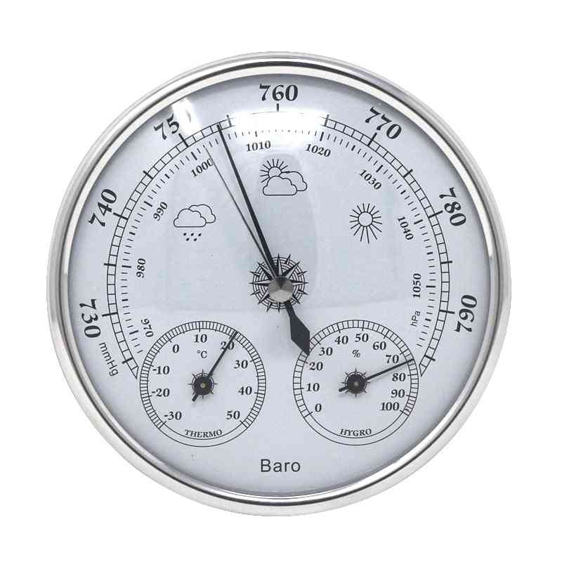 Analog vegg barometer termometer hygrometer