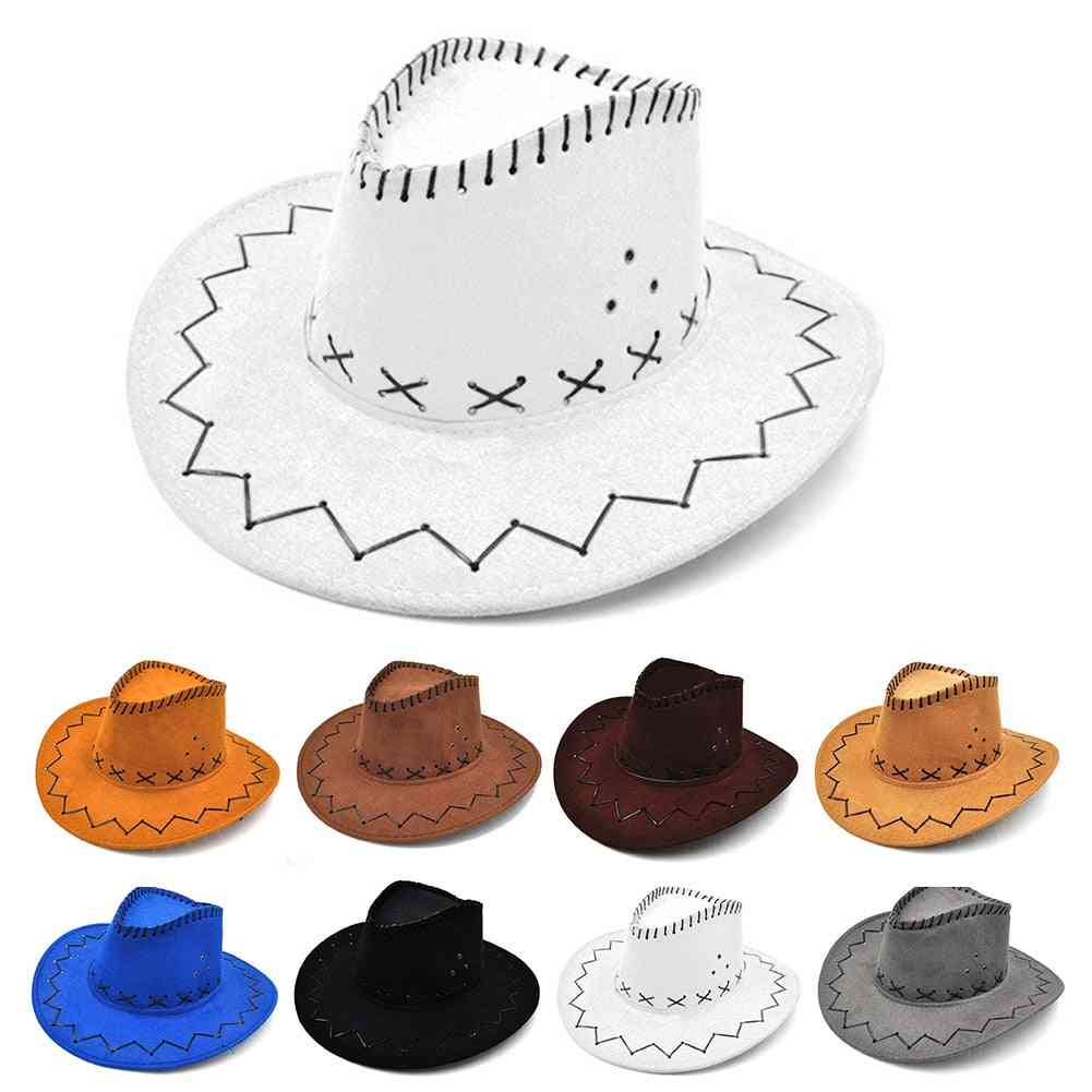 Cappello da cowboy, berretto parasole da festa