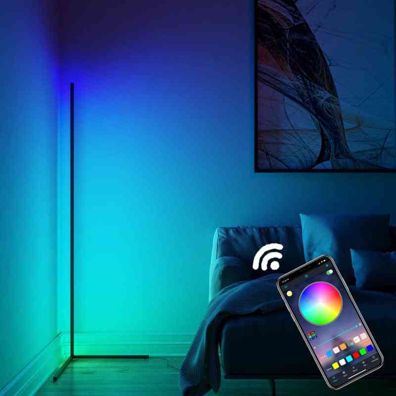 Lampada ad angolo a led con telecomando intelligente per app