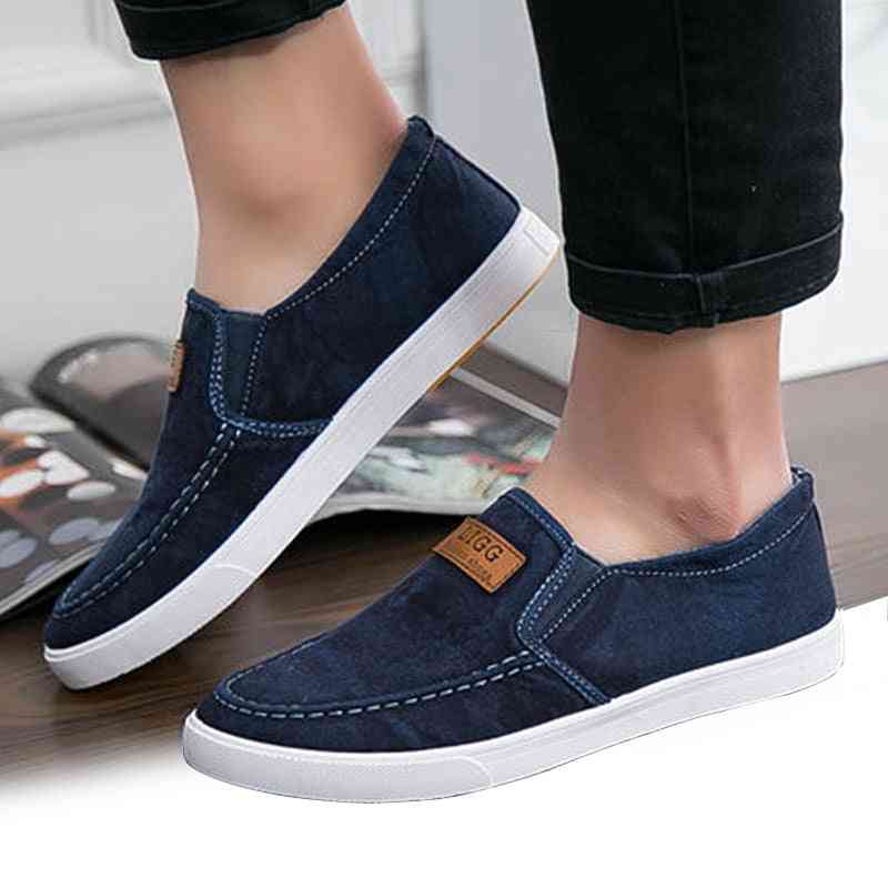 Summer Men Casual Flats Slip On Breathable Loafers