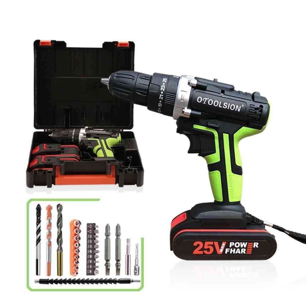 Cordless Drill Electric Screwdrivers Power Tool