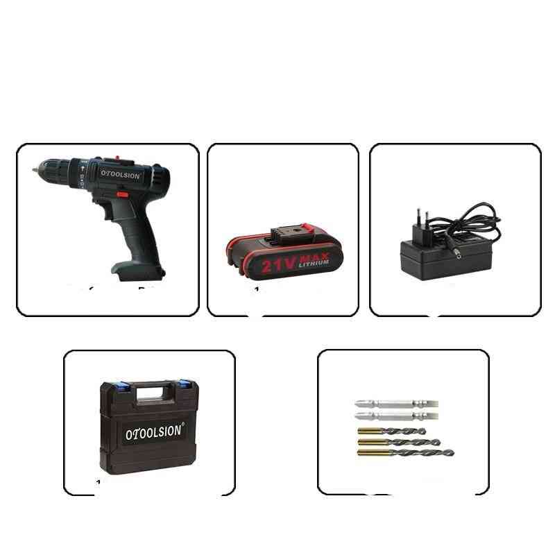 Cordless Drill Electric Screwdrivers Power Tool