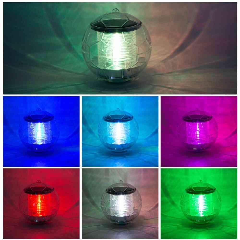 Solar Powered Color Changing Water Floating Ball Lamp