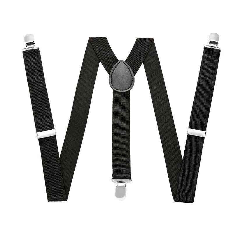 Plain Strap- Bretels Mannen Suspenders