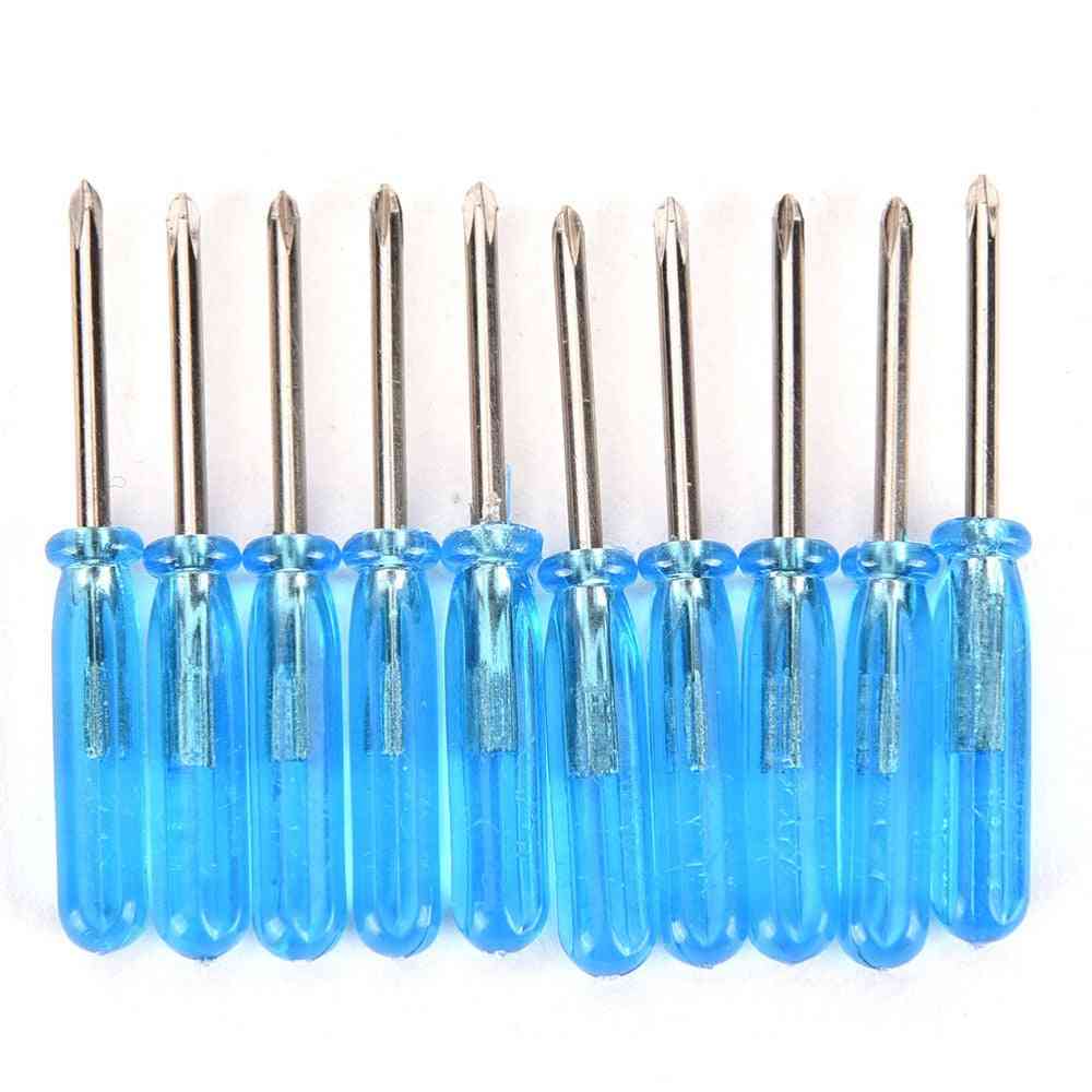 Mini Phillips Slotted Screwdrivers Portable Screw Driver Repair Tools For Home Use