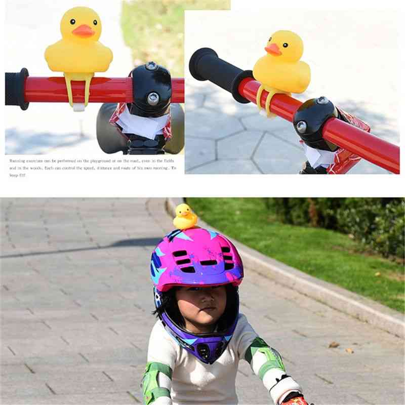 Standing- Yellow Duck, Bicycle Bell Ring, Horn Alarm For Car Cycling