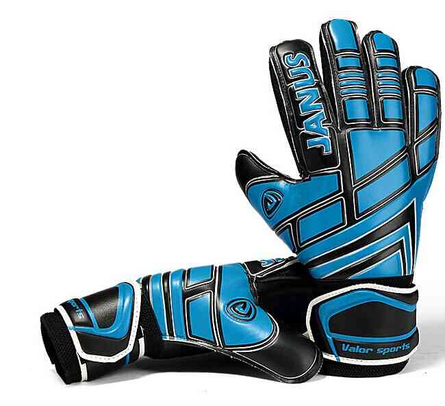 Professional Finger Protective Janus Belt Kids Football Goalkeeper Gloves